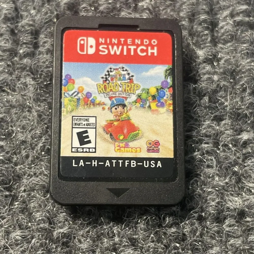 Ryan's Road Trip Deluxe Edition Nintendo Switch Game Cartridge Only Tested Kids